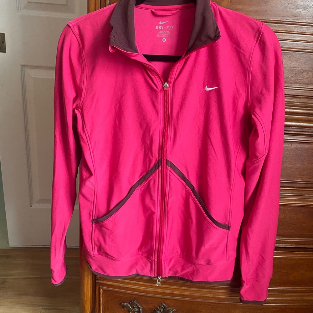 Nike Women's Hot Pink Bomber Jacket